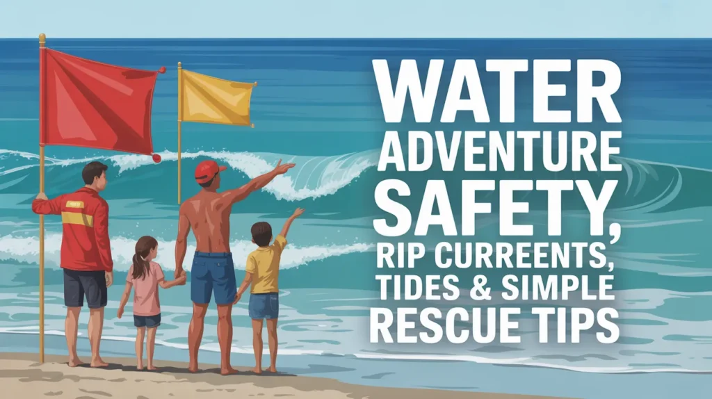 Water Adventure Safety: Rip Currents, Tides & Simple Rescue Tips